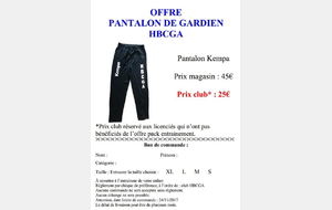 Pantalon HBCGA