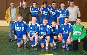 Laurent , Silvère , Yann , Kylian , Chedli , Loic , Eric 
Alban , Clément , Ugo , Tom , Arnaud et Haroun 