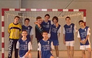 -17 : Lucas , Rémi , Maxime , Guillaume , Geoffrey , Bastien , Maxime , Emerick et Ben 