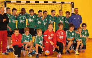 L'équipe de l'Eure 2013 -14 avec nos représentants : Raphael , Désiré et Noé