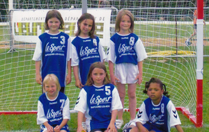 En haut : Chloé , Océane et Lucie 