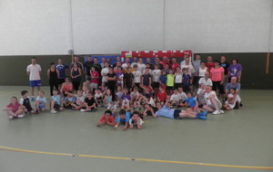 Tournoi parents /enfants  le 21 /06/2013 .Les participants du matin  